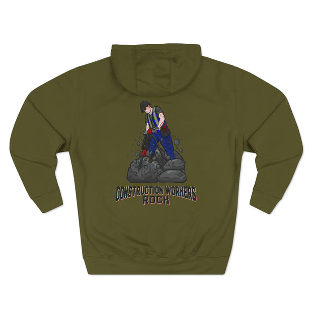 Trades Gear Construction Workers Premium Pullover Hoodie
