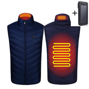 Washable Usb Charging Electric Heated Vest With Power Bank