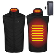 Washable Usb Charging Electric Heated Vest With Power Bank