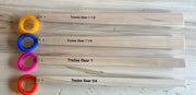 "PrecisionCraft™ Hardwood Glazing Caulking Tooling Stick: Elevate Your Finish with Artisanal Precision"