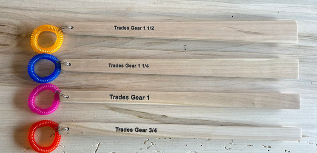"PrecisionCraft™ Hardwood Glazing Caulking Tooling Stick: Elevate Your Finish with Artisanal Precision"