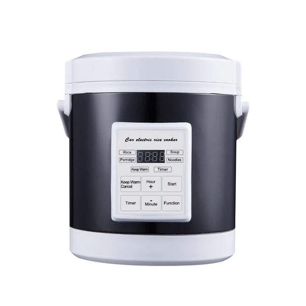 Cook rice, soup, or warm meals on the go – designed for truckers, tradespeople, and jobsite convenience.