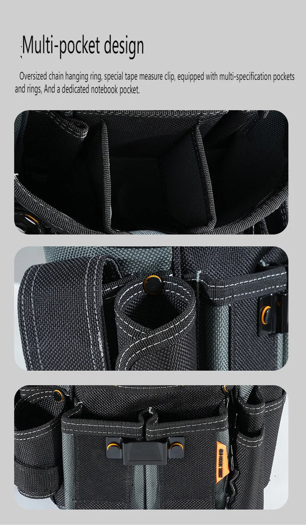 Multi-functional Electrician Kit Construction Electrician Tool Bag Industrial Electrician Tool Set DIY Home Repair Tool Bag Sale