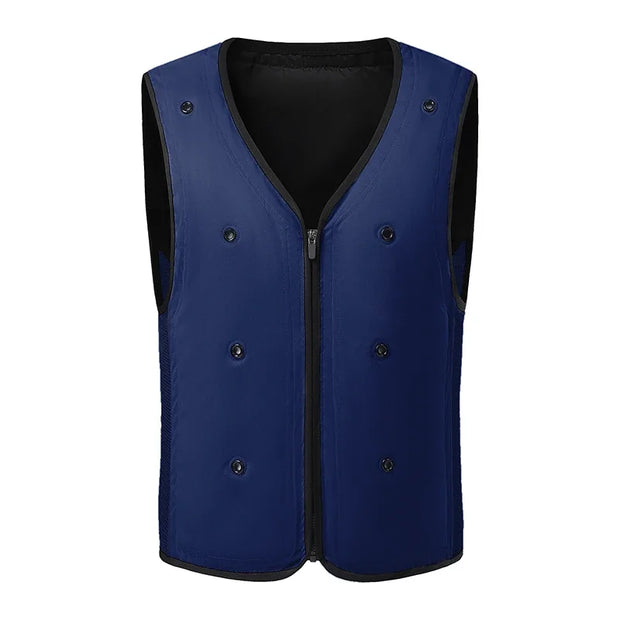 Summer Water Injection Evaporative Cooling Vests For Men Stay Cool Ultimate Heat Relief Outdoor High Temperature Work Vest Man
