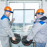 2025 New industrial suction cup with 200KG load capacity, 8-inch rubber bottom and plastic handle for handling large glass