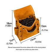 Leather Tool Belt Exquisite Carpenter Construction Quick Release Buckle Kits Electrician Belts Wear-resistance Work Apron