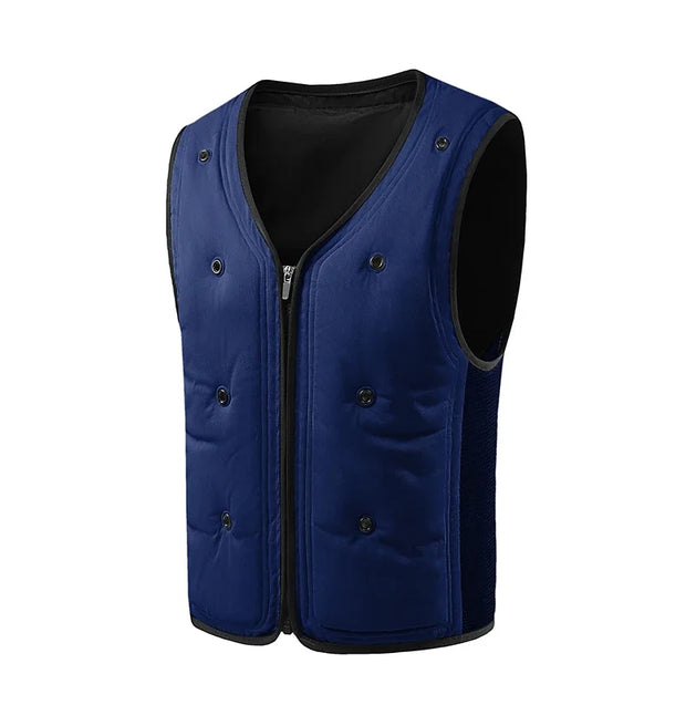 Summer Water Injection Evaporative Cooling Vests For Men Stay Cool Ultimate Heat Relief Outdoor High Temperature Work Vest Man