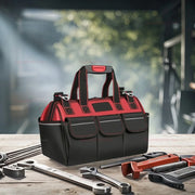 Toolkit, multi-functional waterproof storage bag, suitable for electricians, carpenters, auto mechanics and homeowners