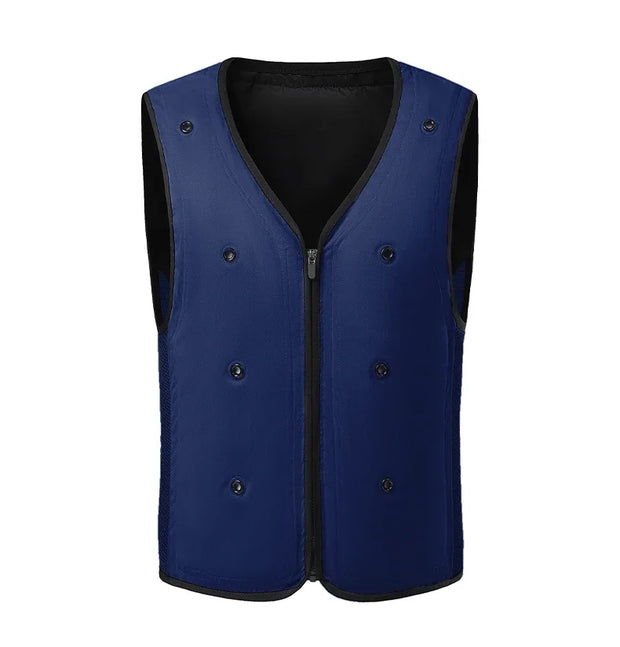 Summer Water Injection Evaporative Cooling Vests For Men Stay Cool Ultimate Heat Relief Outdoor High Temperature Work Vest Man