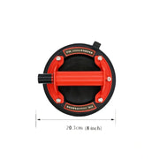 2025 New industrial suction cup with 200KG load capacity, 8-inch rubber bottom and plastic handle for handling large glass