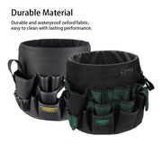 Leather Tool Belt Exquisite Carpenter Construction Quick Release Buckle Kits Electrician Belts Wear-resistance Work Apron