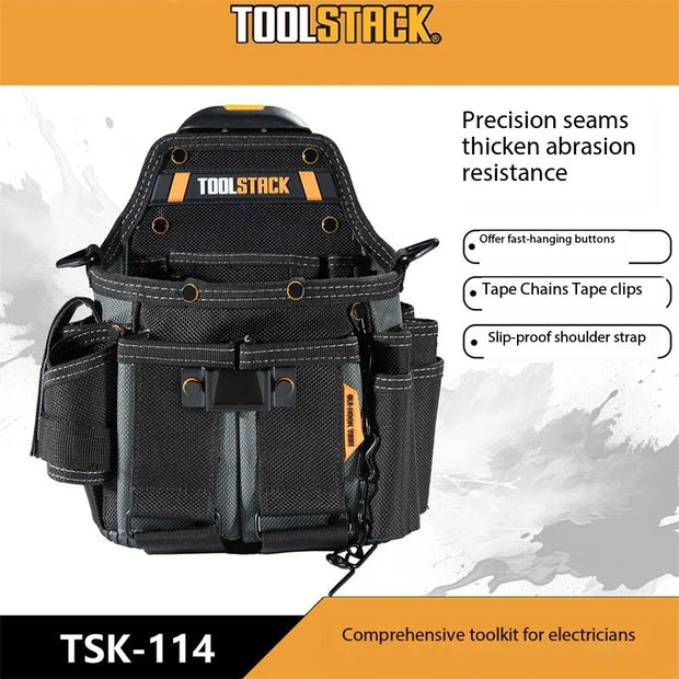 Multi-functional Electrician Kit Construction Electrician Tool Bag Industrial Electrician Tool Set DIY Home Repair Tool Bag Sale