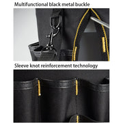 Leather Tool Belt Exquisite Carpenter Construction Quick Release Buckle Kits Electrician Belts Wear-resistance Work Apron