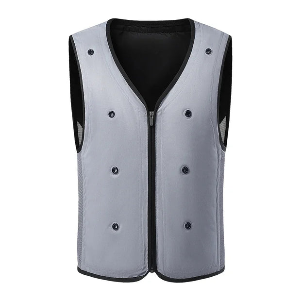 Summer Water Injection Evaporative Cooling Vests For Men Stay Cool Ultimate Heat Relief Outdoor High Temperature Work Vest Man
