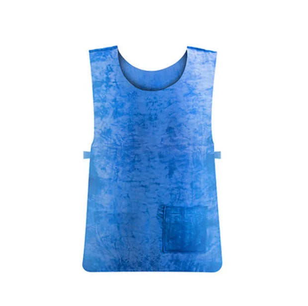 Cooling Vest Water Evaporative Cool Shirt Heatstroke Prevention Evaporative Ice Cooling Vest for MS Patient Outdoor Working