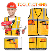 Kids Toolbox Kit Educational Toys Simulation Repair Tools Toys Drill Plastic Game Learning Engineering Puzzle Toys Gifts For Boy