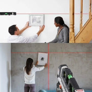 Laser Level, Multipurpose Line Tool and Tripod Standard Cross Line Laser Leveler for Picture Hanging, Cabinets, Tile Walls