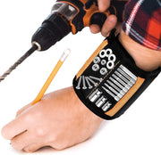 Magnetic Wrist Strap Tool With Portable Attachment Fixation Screw Powerful Magnetic Wrist Tool Man Perfect Cool Gift for DIY.