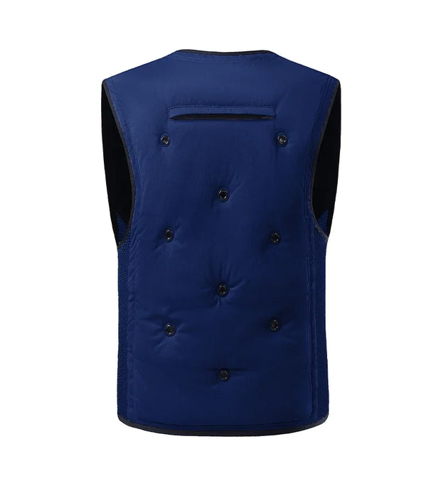 Summer Water Injection Evaporative Cooling Vests For Men Stay Cool Ultimate Heat Relief Outdoor High Temperature Work Vest Man