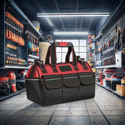Toolkit, multi-functional waterproof storage bag, suitable for electricians, carpenters, auto mechanics and homeowners