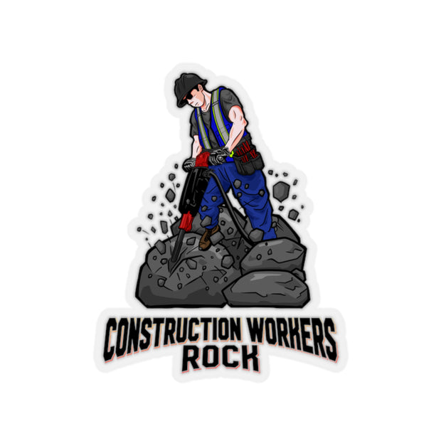 Construction rocks  Stickers