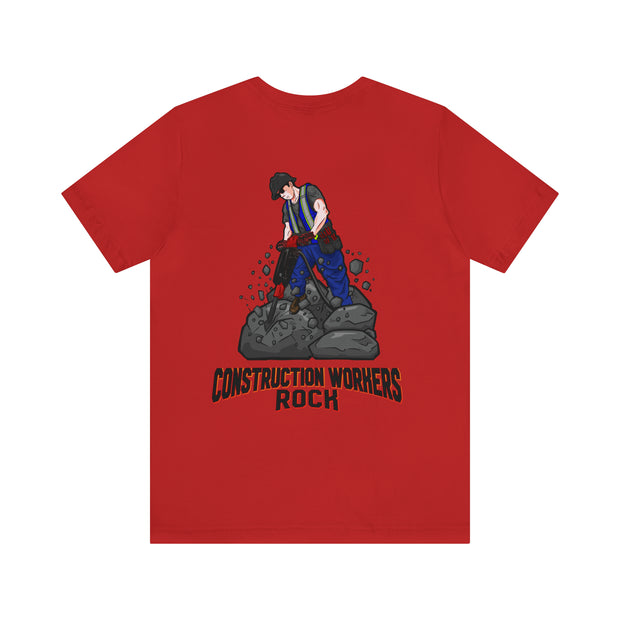 Construction rocks Short Sleeve Tee