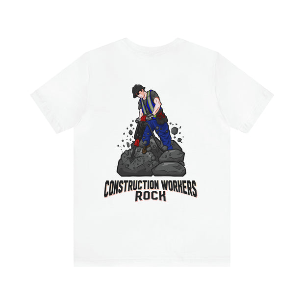 Construction rocks Short Sleeve Tee