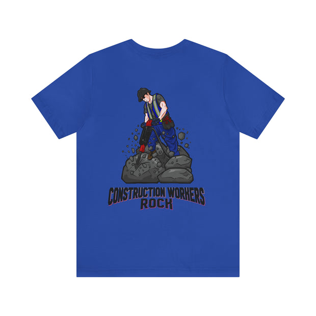 Construction rocks Short Sleeve Tee