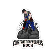 Construction rocks  Stickers