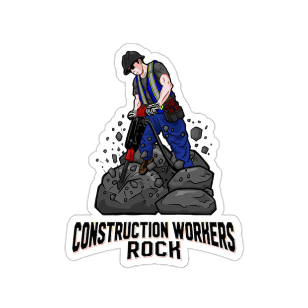 Construction rocks  Stickers