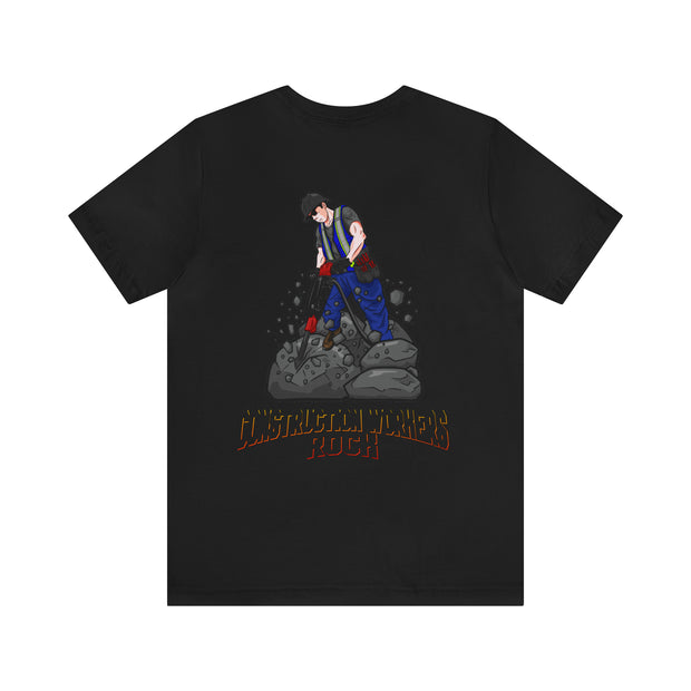 Construction rocks Short Sleeve Tee