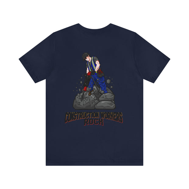 Construction rocks Short Sleeve Tee