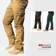 Men Work Pants Outdoor Wear-resistant Mountaineering Trousers Work Clothes Cargo Pants