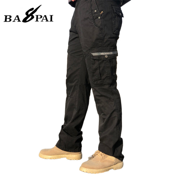 Men Work Pants Outdoor Wear-resistant Mountaineering Trousers Work Clothes Cargo Pants